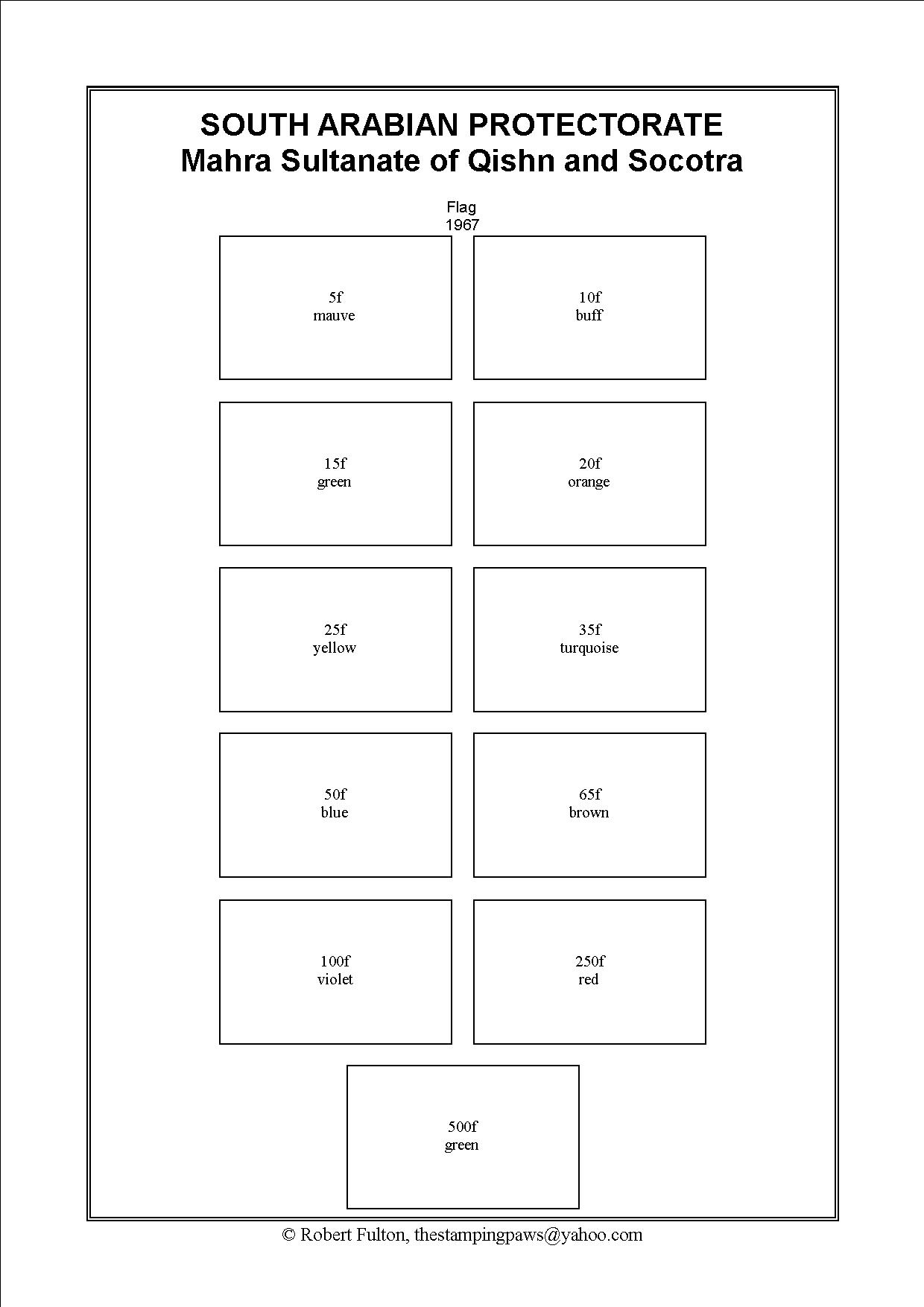 Aden Stamp Album