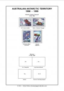 Australian Antarctic Territory Stamp Album