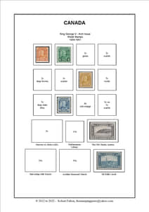 Canada Stamp Album