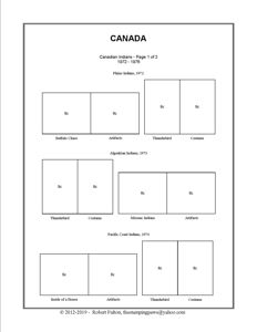 Canada Stamp Album