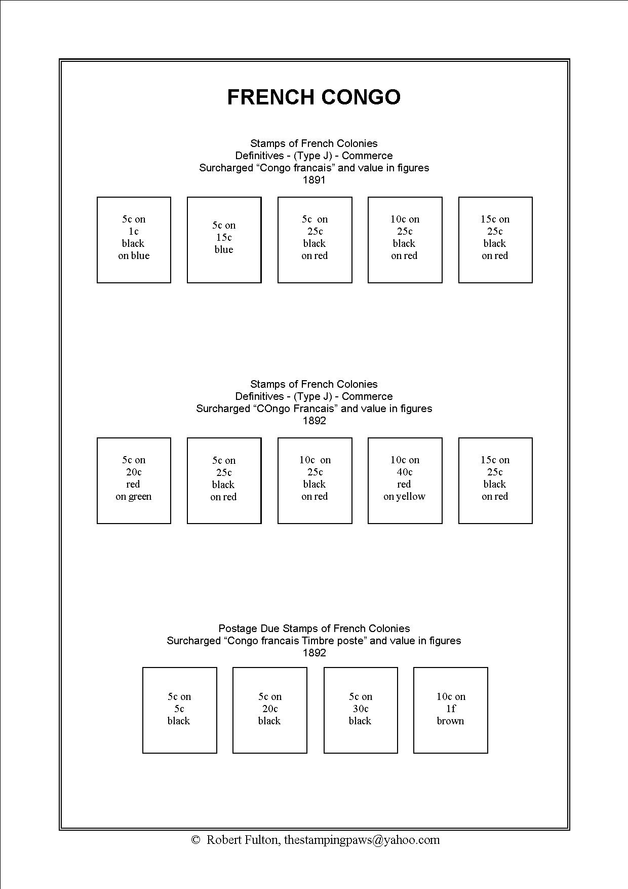 French Equatorial Africa Stamp Album