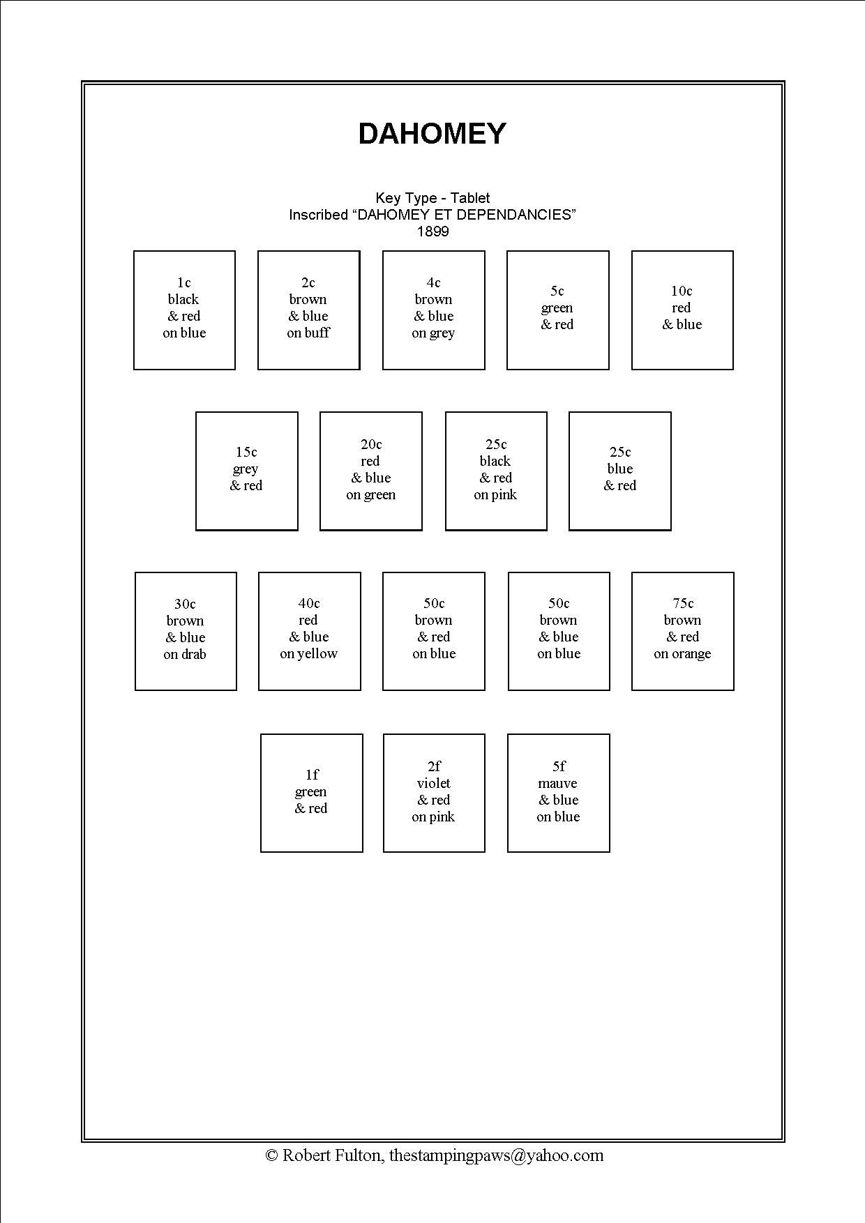 French West Africa Stamp Album