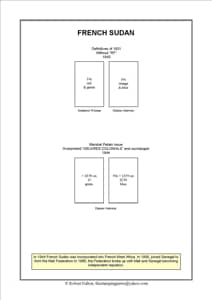 French West Africa Stamp Album