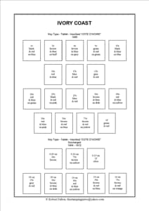 French West Africa Stamp Album
