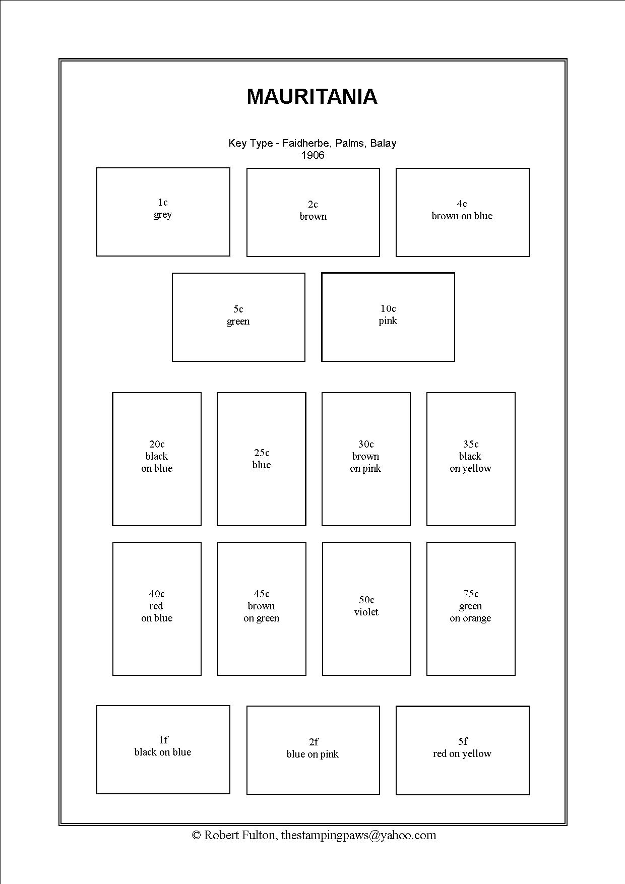 French West Africa Stamp Album