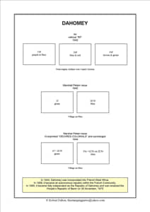 French West Africa Stamp Album