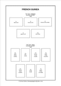 French West Africa Stamp Album