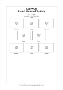 Lebanon Stamp Album