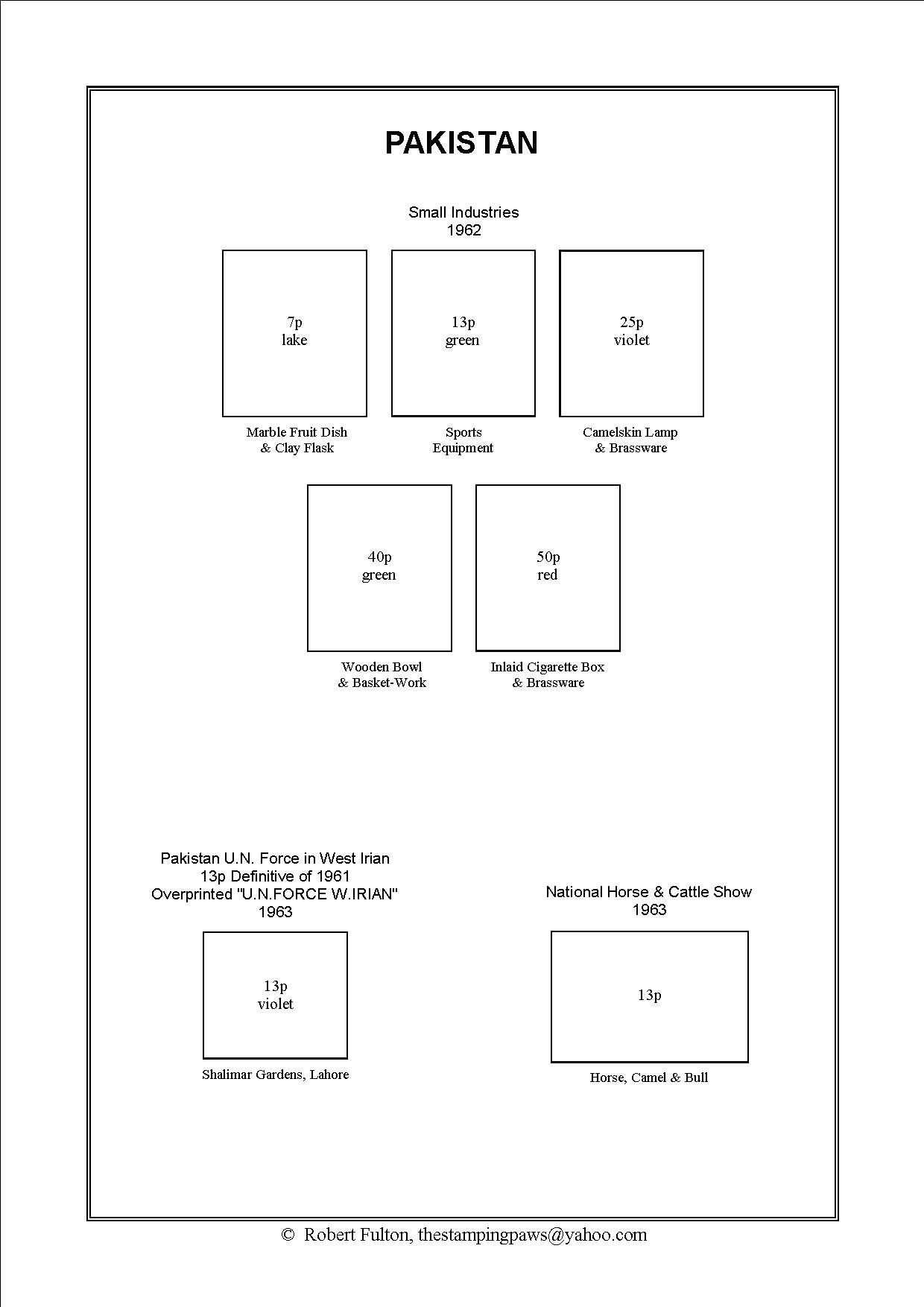 Pakistan Stamp Album