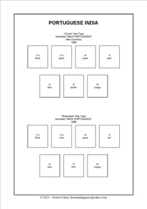Portuguese India Stamp Album