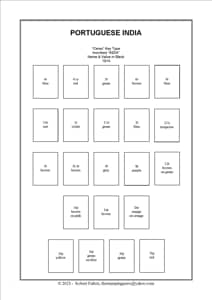 Portuguese India Stamp Album