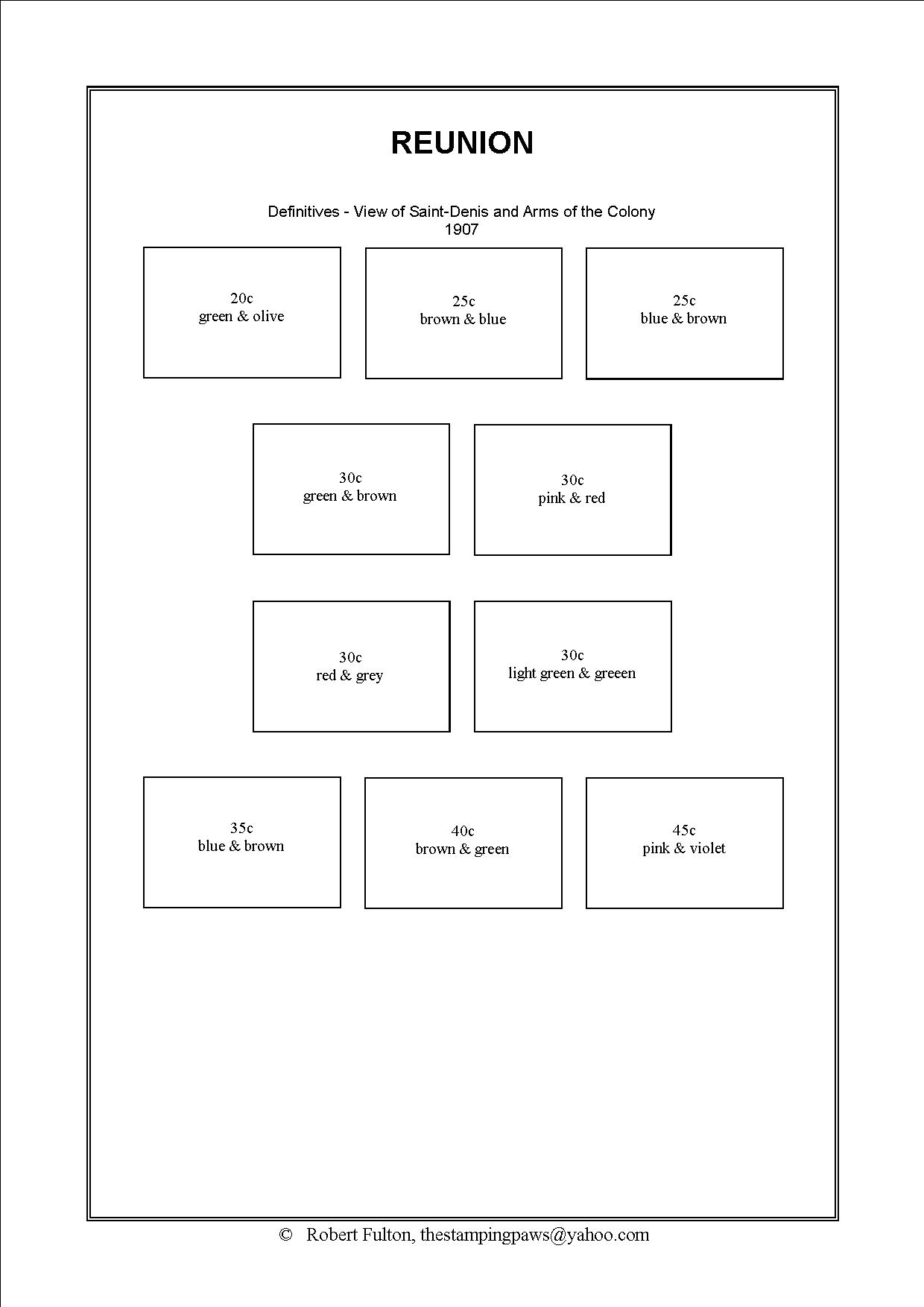 Reunion Stamp Album