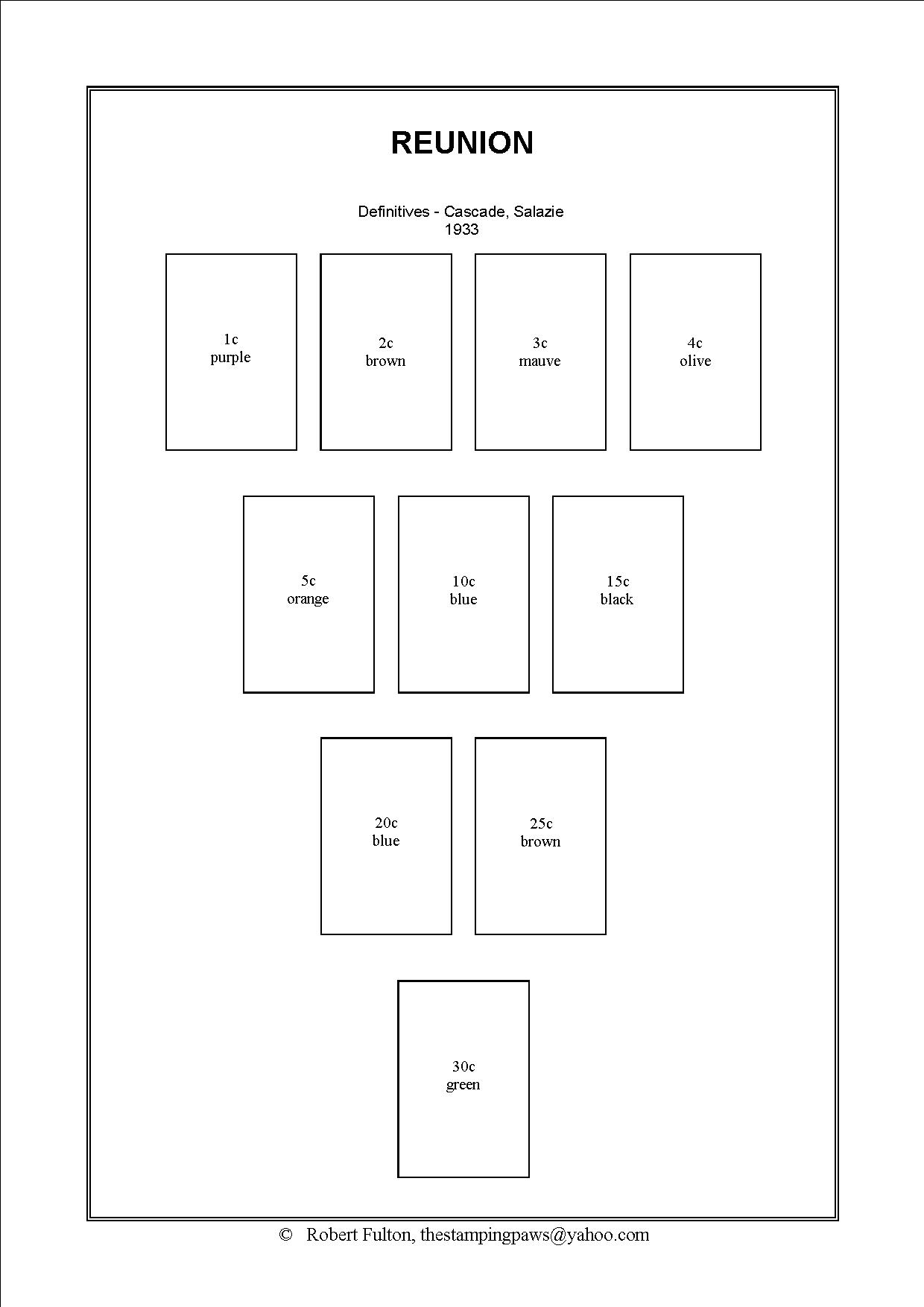 Reunion Stamp Album