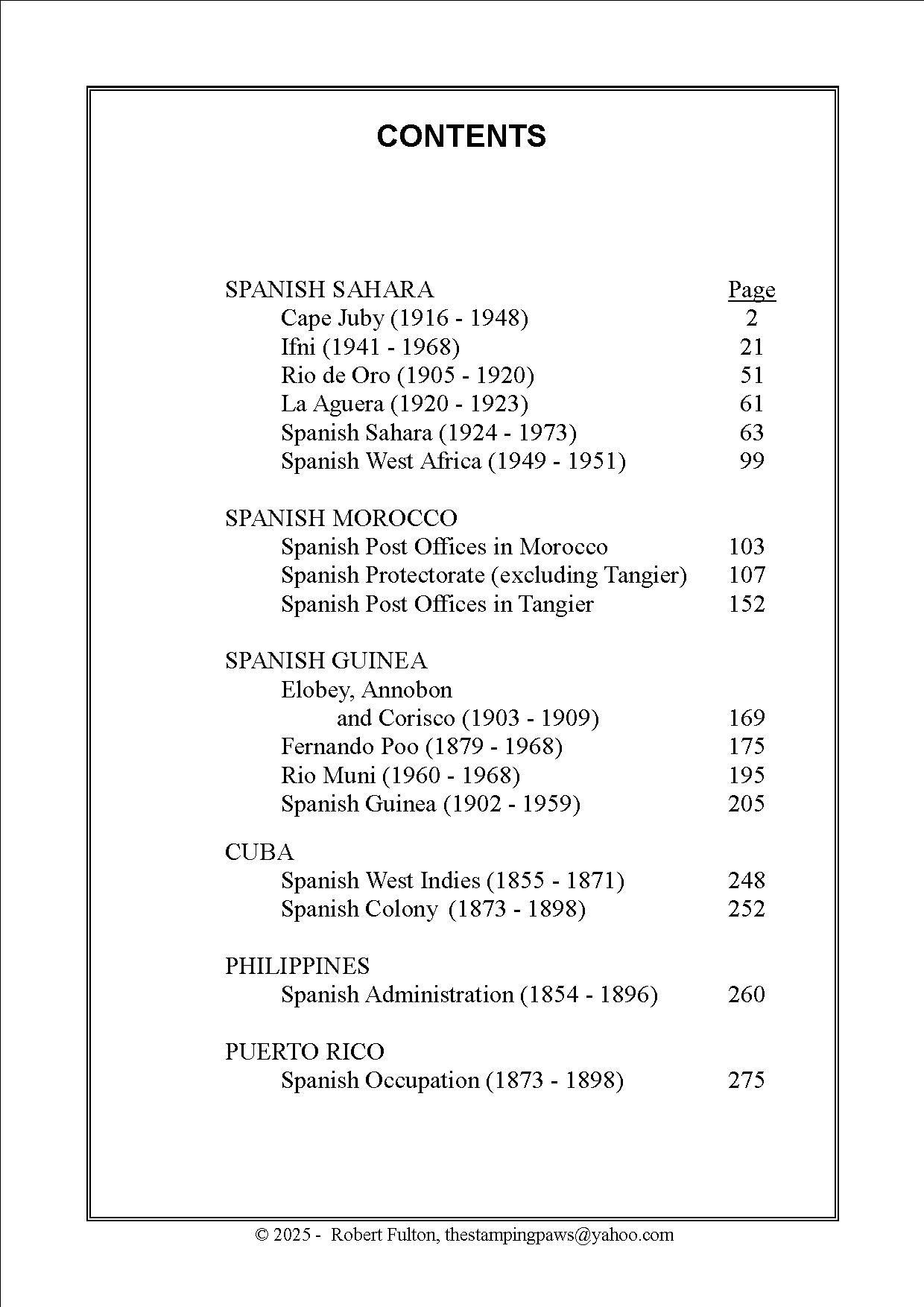 Spanish Colonies Stamp Album