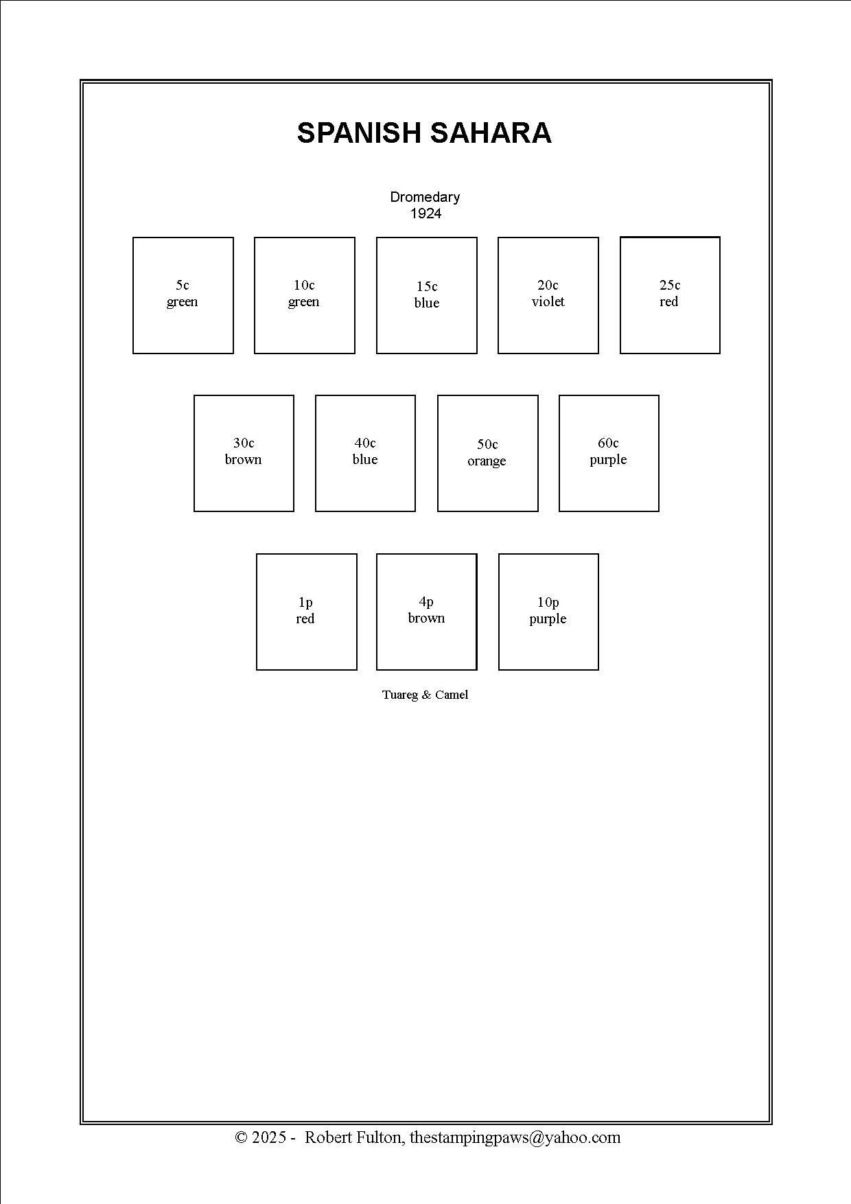 Spanish Colonies Stamp Album