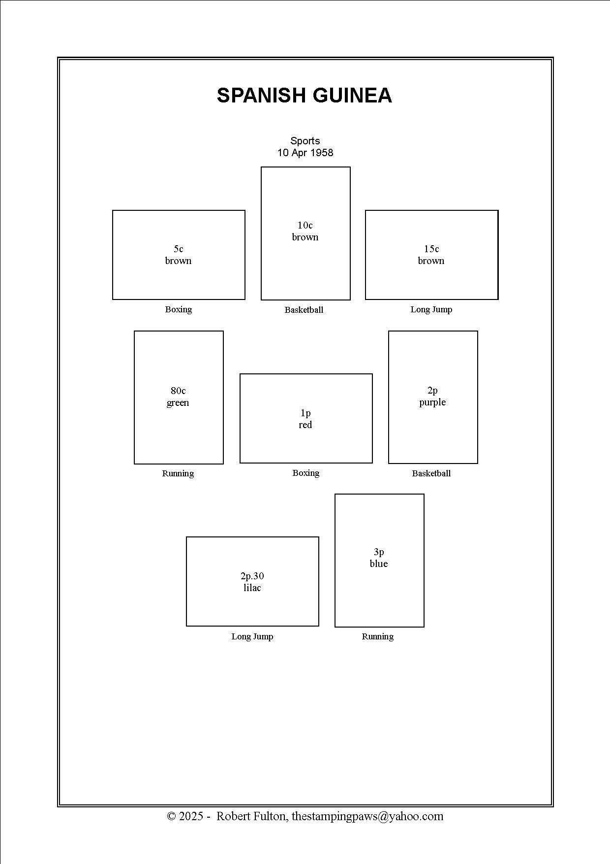 Spanish Guinea Stamp Album