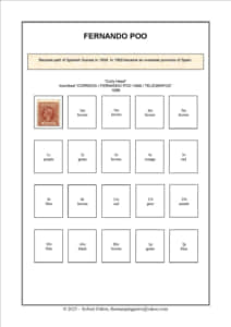 Spanish Guinea Stamp Album