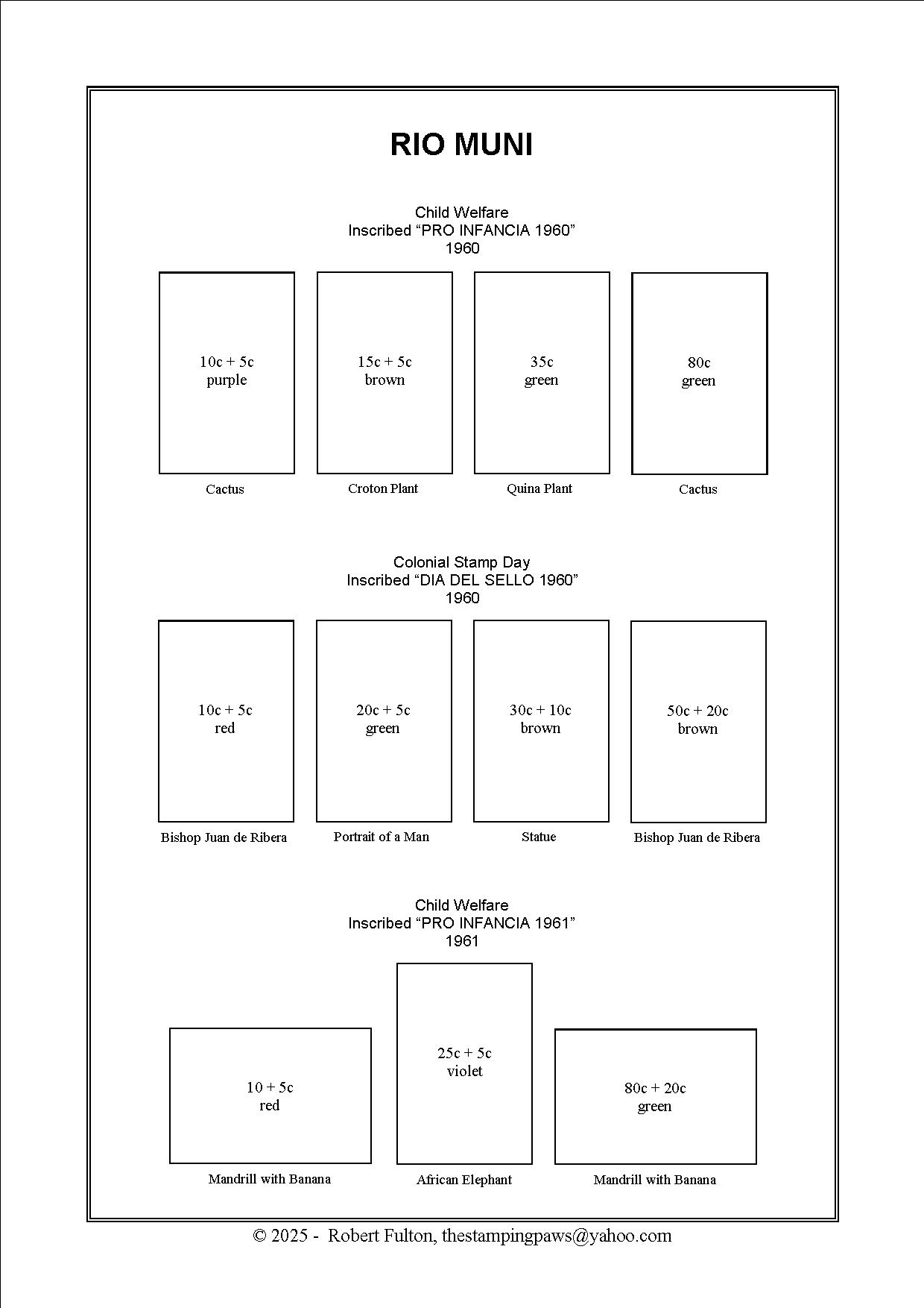 Spanish Guinea Stamp Album