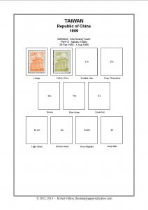 Taiwan Stamp Album